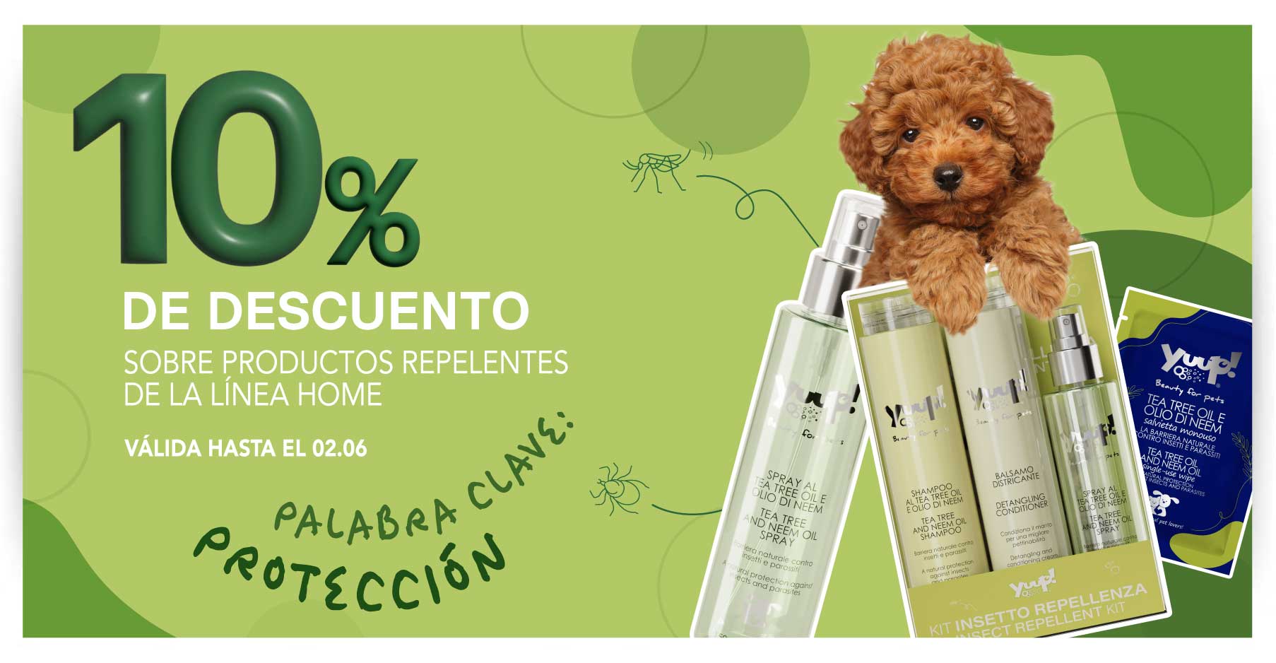 -10% prodotti repellenza Linea Home